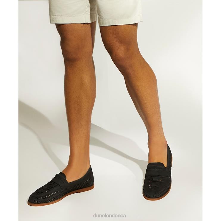 Dune London Brickles Men Casual Woven Loafers Dark Navy 2Z0DB710