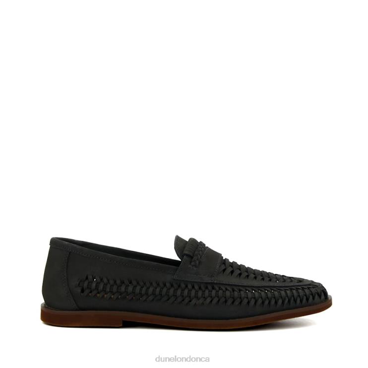 Dune London Brickles Men Casual Woven Loafers Dark Navy 2Z0DB710