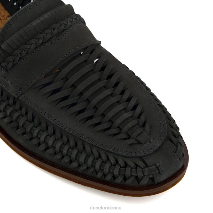Dune London Brickles Men Casual Woven Loafers Dark Navy 2Z0DB710