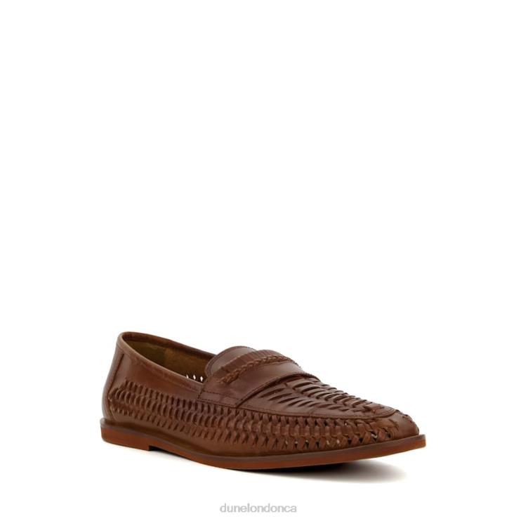 Dune London Brickles Men Casual Woven Loafers Tan 2Z0DB800