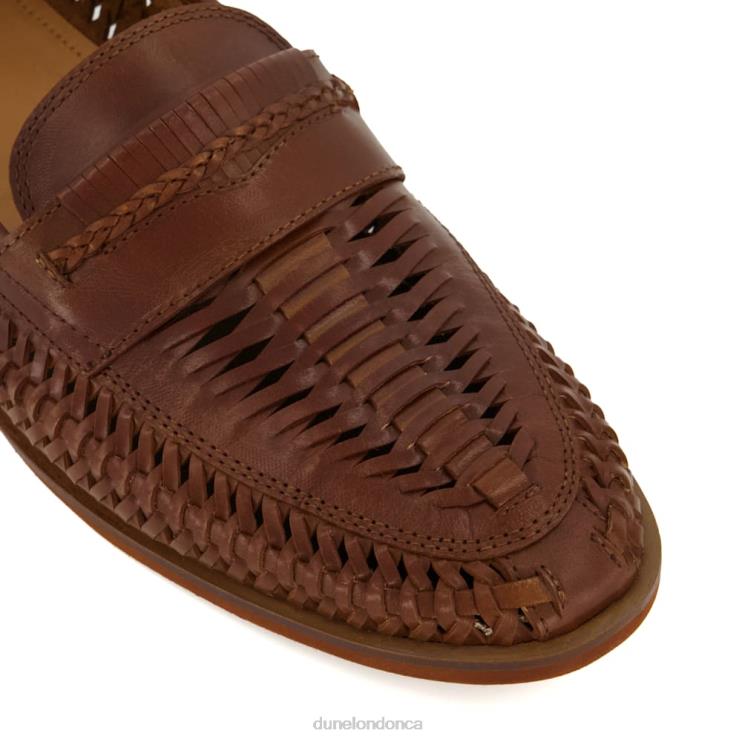 Dune London Brickles Men Casual Woven Loafers Tan 2Z0DB800