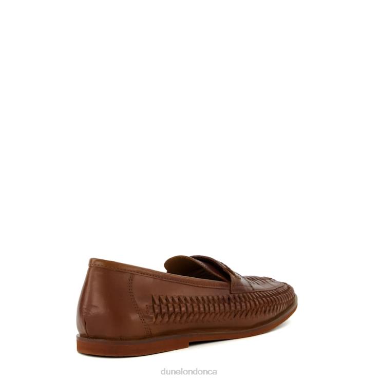 Dune London Brickles Men Casual Woven Loafers Tan 2Z0DB800