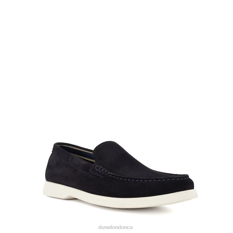 Dune London Buftonn Men Casual Suede Loafers Navy 2Z0DB774