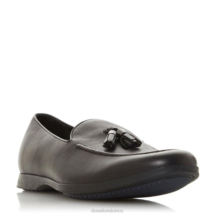 Dune London Perth Men Tassel Detail Loafer Black 2Z0DB872