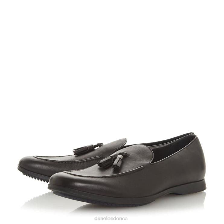 Dune London Perth Men Tassel Detail Loafer Black 2Z0DB872
