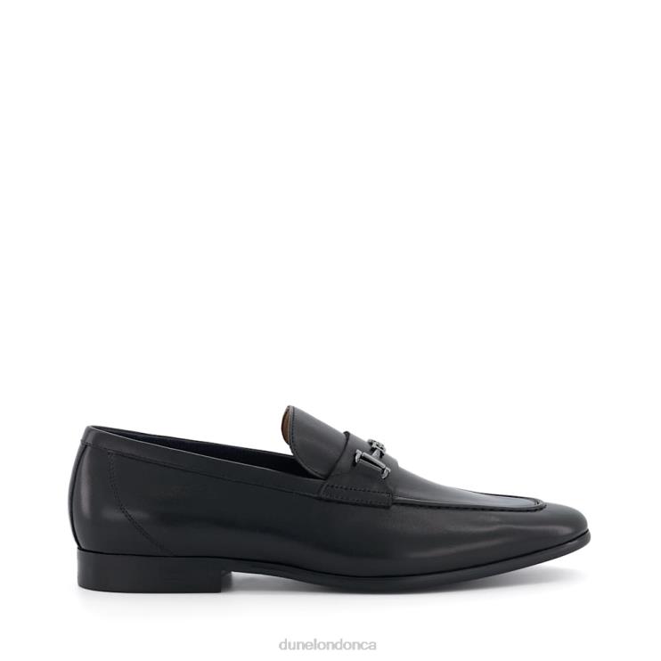 Dune London Sanction Men Snaffle-Trim Loafers Black 2Z0DB835
