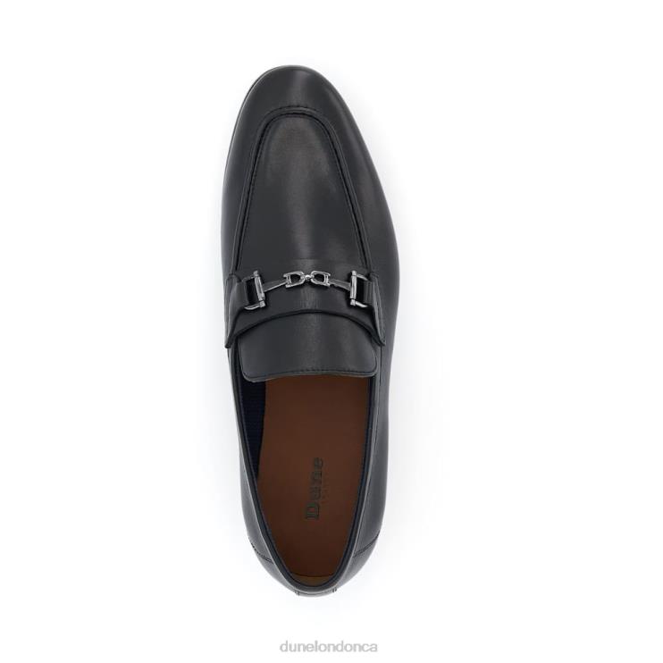 Dune London Sanction Men Snaffle-Trim Loafers Black 2Z0DB835