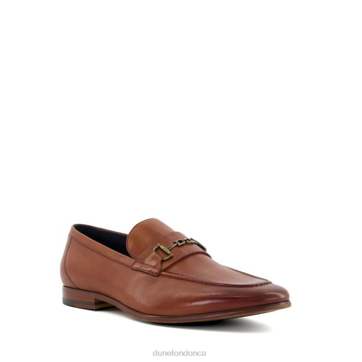 Dune London Sanction Men Snaffle-Trim Loafers Tan 2Z0DB714
