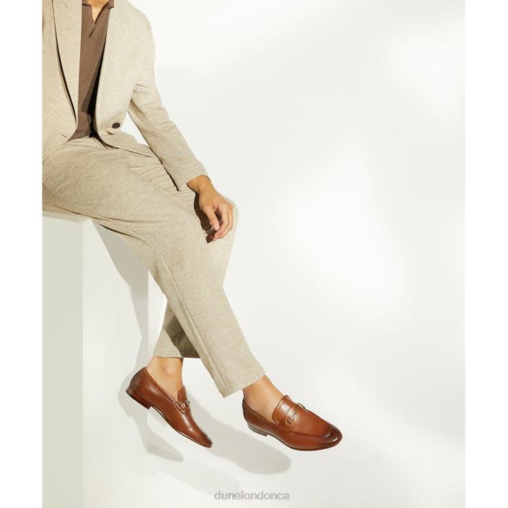Dune London Sanction Men Snaffle-Trim Loafers Tan 2Z0DB714