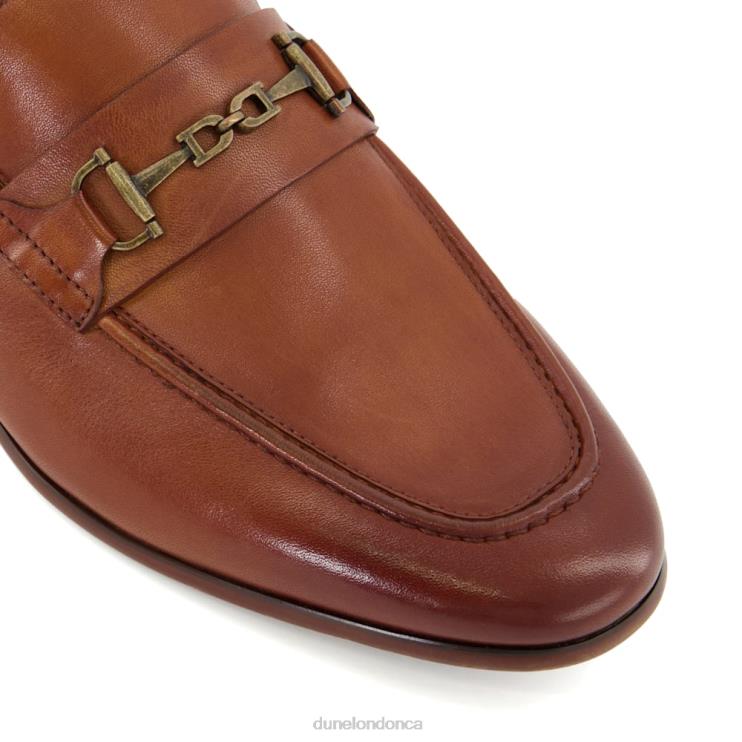 Dune London Sanction Men Snaffle-Trim Loafers Tan 2Z0DB714