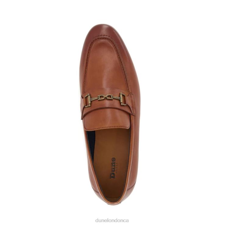 Dune London Sanction Men Snaffle-Trim Loafers Tan 2Z0DB714