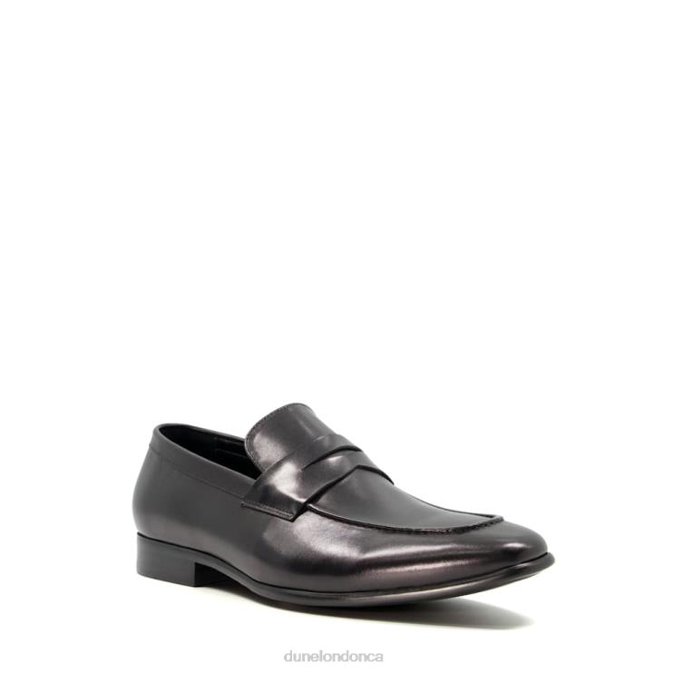 Dune London Server Men Saddle Loafers Black 2Z0DB756