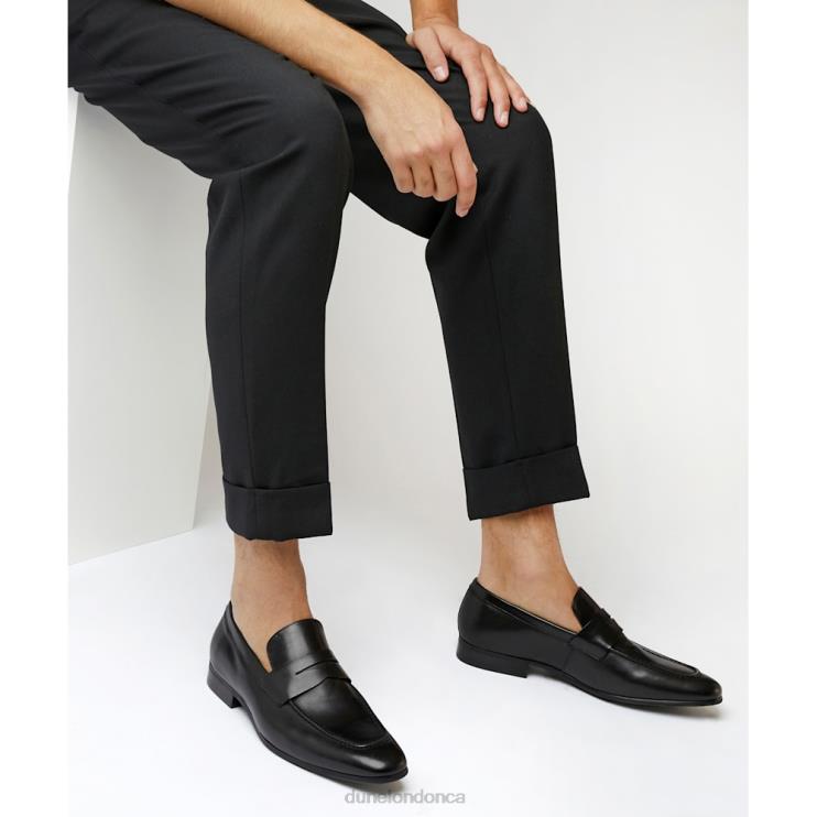 Dune London Server Men Saddle Loafers Black 2Z0DB756