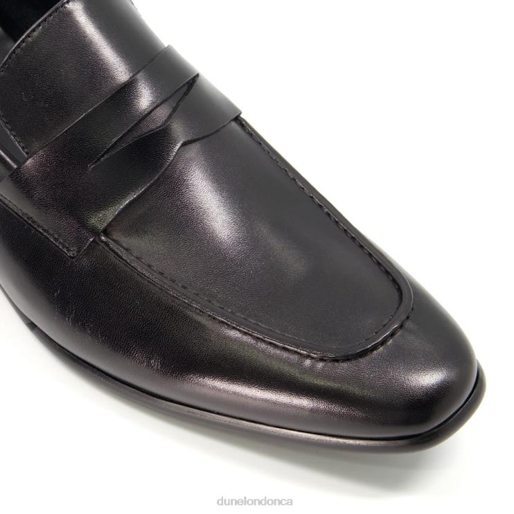 Dune London Server Men Saddle Loafers Black 2Z0DB756