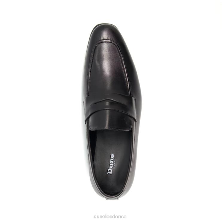 Dune London Server Men Saddle Loafers Black 2Z0DB756