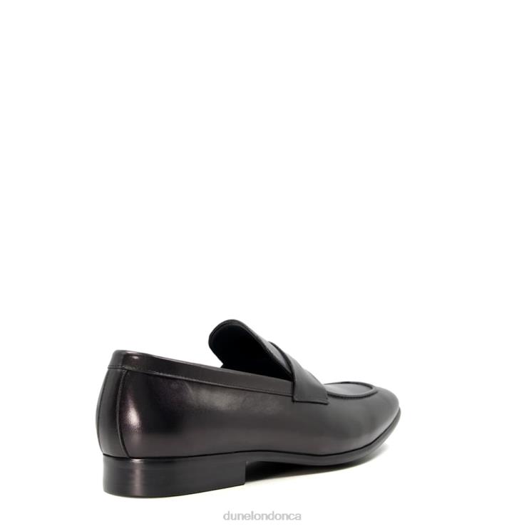 Dune London Server Men Saddle Loafers Black 2Z0DB756