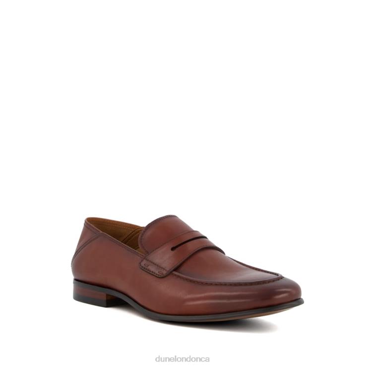 Dune London Sync Men Crush Back Heel Penny Loafer Tan 2Z0DB832