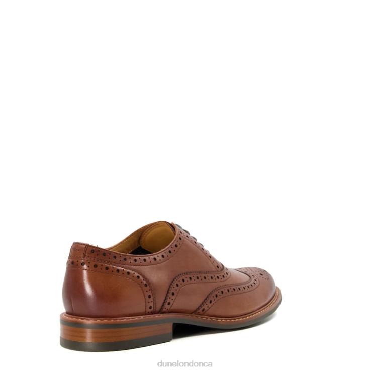 Dune London Pollodium Men Heavy Brogue Shoes Tan 2Z0DB814