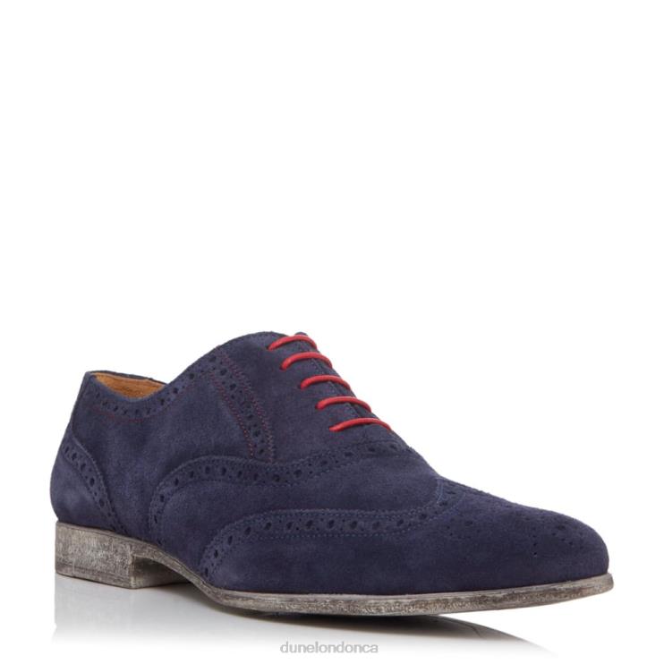 Dune London Rayman Tc Men Smart Wingtip Oxford Shoes Navy 2Z0DB879