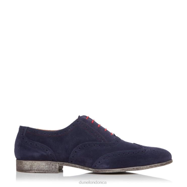 Dune London Rayman Tc Men Smart Wingtip Oxford Shoes Navy 2Z0DB879