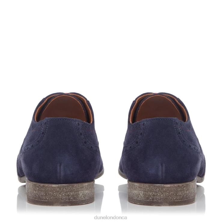 Dune London Rayman Tc Men Smart Wingtip Oxford Shoes Navy 2Z0DB879