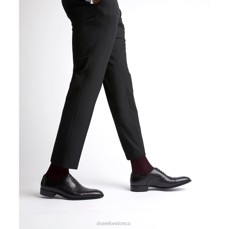 Dune London Secrecy Men Wide Fit Leather Oxford Shoes Black 2Z0DB815