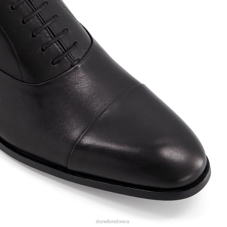 Dune London Secrecy Men Wide Fit Leather Oxford Shoes Black 2Z0DB815