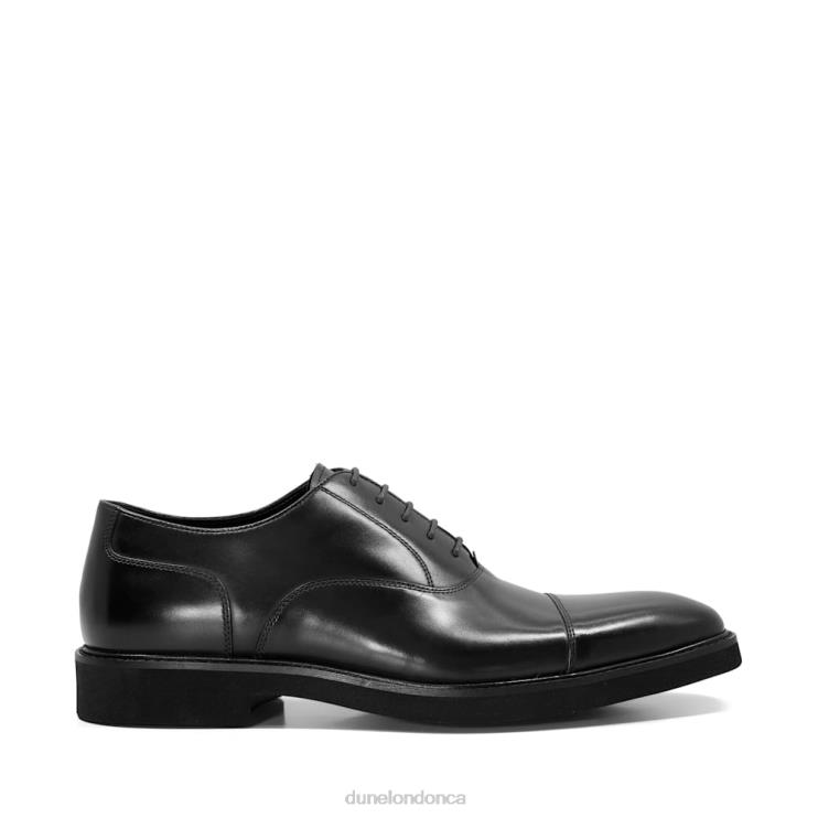 Dune London Shiloh Men Leather Lace-Up Oxford Shoes Black 2Z0DB734