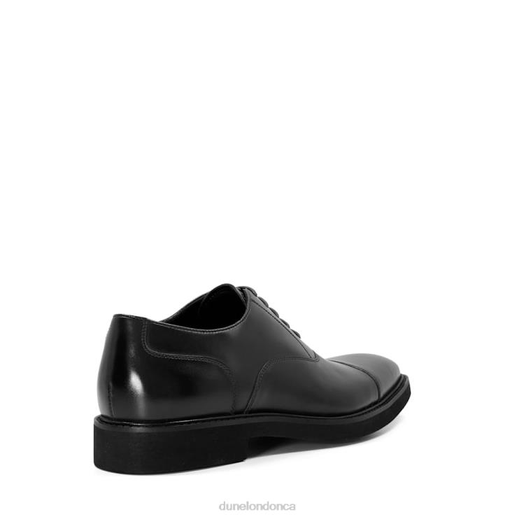 Dune London Shiloh Men Leather Lace-Up Oxford Shoes Black 2Z0DB734