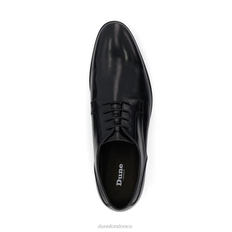 Dune London Southwark Men Smart Leather Lace-Up Shoes Black 2Z0DB684