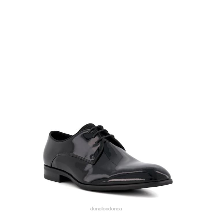 Dune London Stewart Men Leather Lace-Up Shoes Black 2Z0DB687