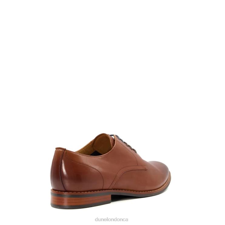 Dune London Suffolks Men Leather Smart Gibson Shoes Tan 2Z0DB796