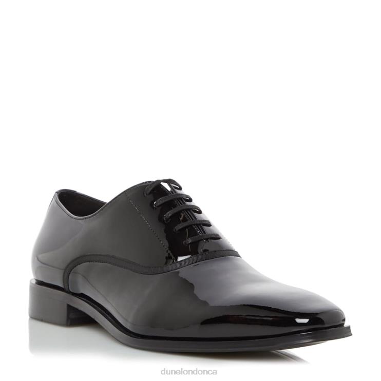 Dune London Swan Men Smart Patent Oxford Shoes Black 2Z0DB753