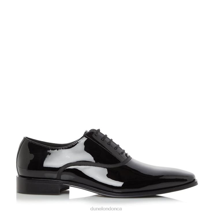 Dune London Swan Men Smart Patent Oxford Shoes Black 2Z0DB753