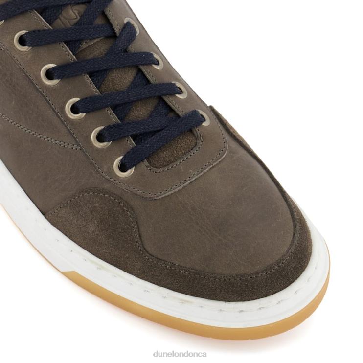 Dune London Thorin Men Lace-Up Trainers Grey 2Z0DB775
