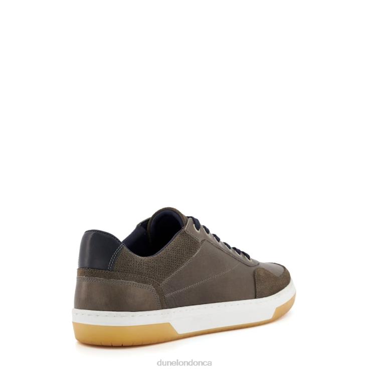 Dune London Thorin Men Lace-Up Trainers Grey 2Z0DB775