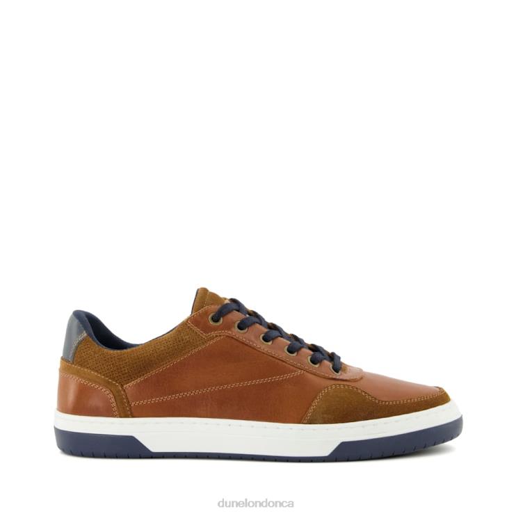 Dune London Thorin Men Lace-Up Trainers Tan 2Z0DB702