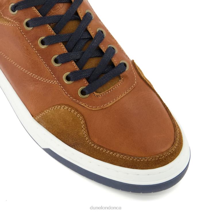 Dune London Thorin Men Lace-Up Trainers Tan 2Z0DB702