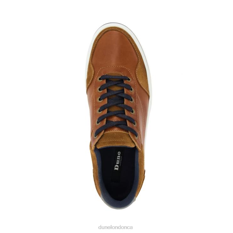 Dune London Thorin Men Lace-Up Trainers Tan 2Z0DB702