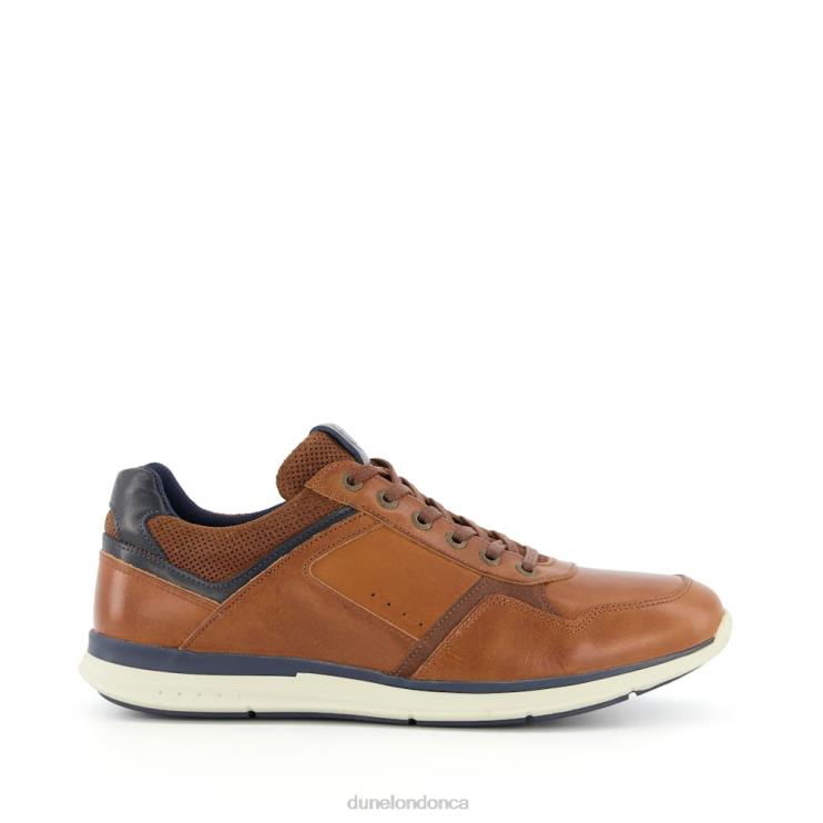 Dune London Thymes Men Lace Up Trainers Tan 2Z0DB864