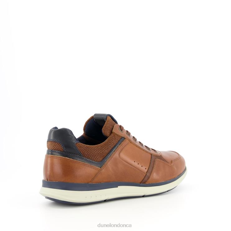 Dune London Thymes Men Lace Up Trainers Tan 2Z0DB864