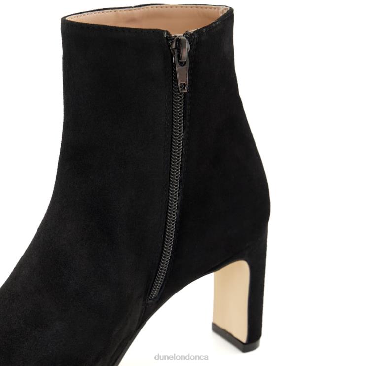 Dune London Otta Women Mid-Heel Pointed Ankle Boots Black 2Z0DB271