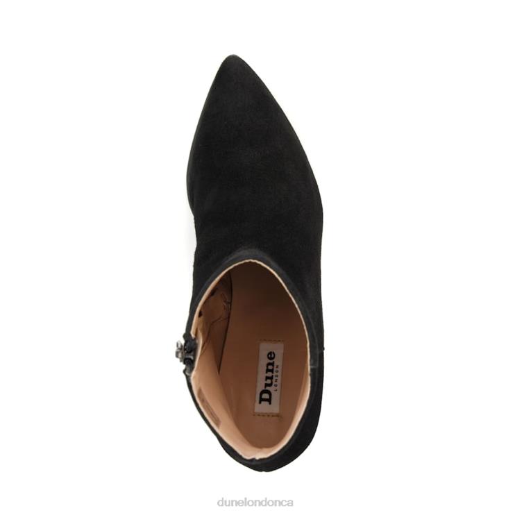 Dune London Otta Women Mid-Heel Pointed Ankle Boots Black 2Z0DB271