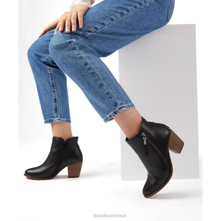 Dune London Paice Women Western Ankle Boots Black 2Z0DB375
