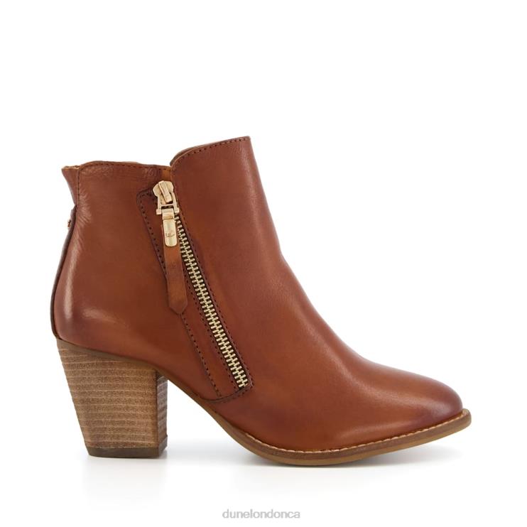 Dune London Paice Women Western Ankle Boots Tan 2Z0DB383