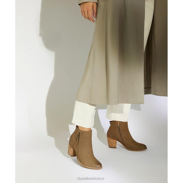 Dune London Paice Women Western Ankle Boots Taupe 2Z0DB319