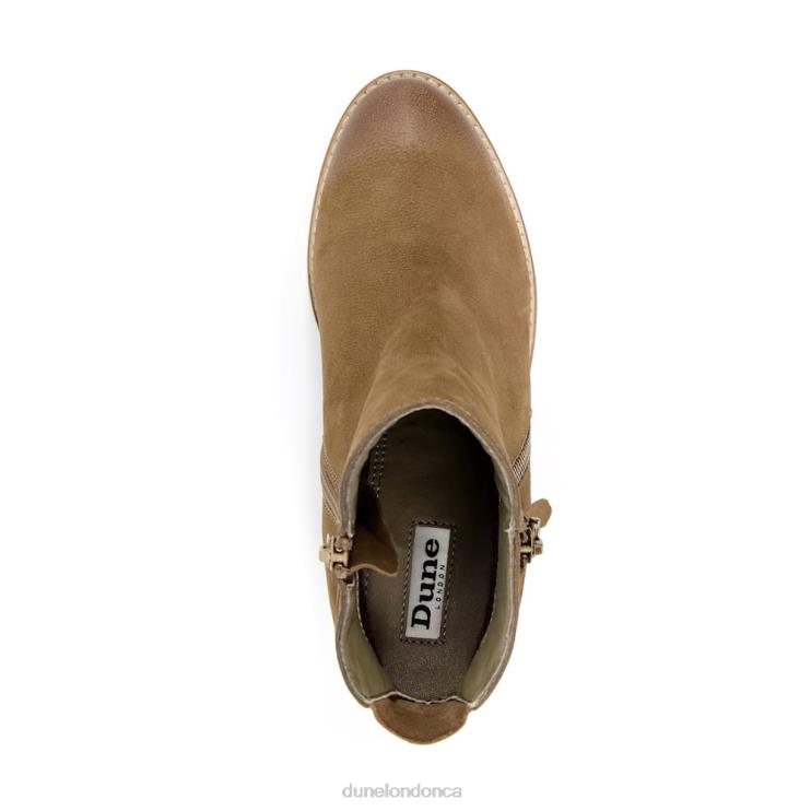 Dune London Paice Women Western Ankle Boots Taupe 2Z0DB319