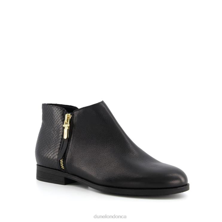Dune London Pandie Women Zip Detail Ankle Boots Black 2Z0DB370