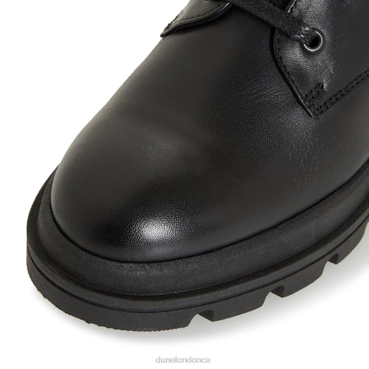 Dune London Parque Women Chunky Outsole Lace Up Ankle Boots Black 2Z0DB652