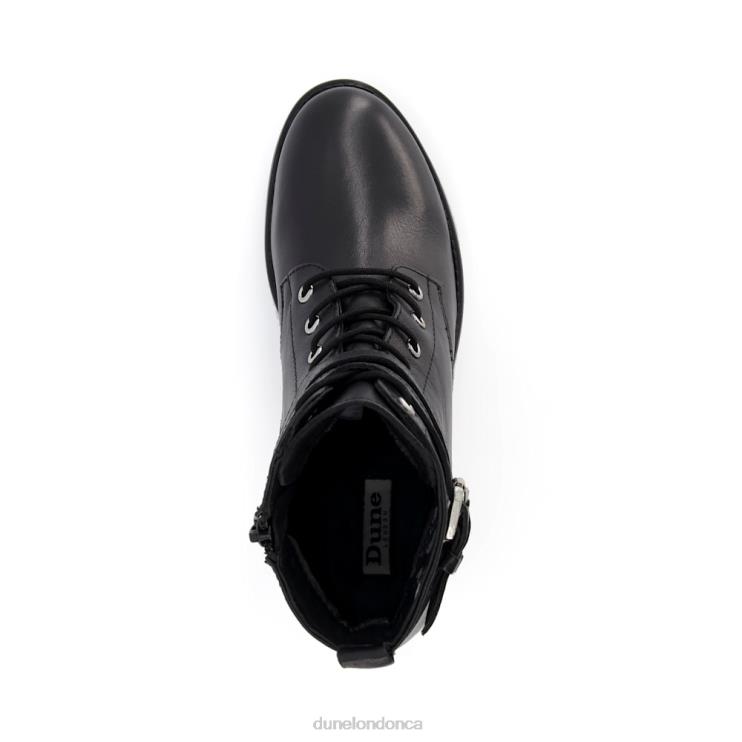 Dune London Paxan Women Wide Fit Buckle Detail Ankle Boots Black 2Z0DB642